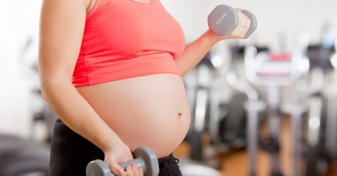 pregnancy-exercise-weight