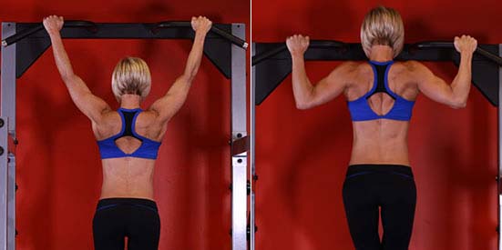 WIDE-GRIP PULL-UP