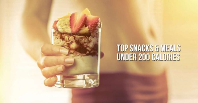 Top Snacks & Meals Under 200 Calories