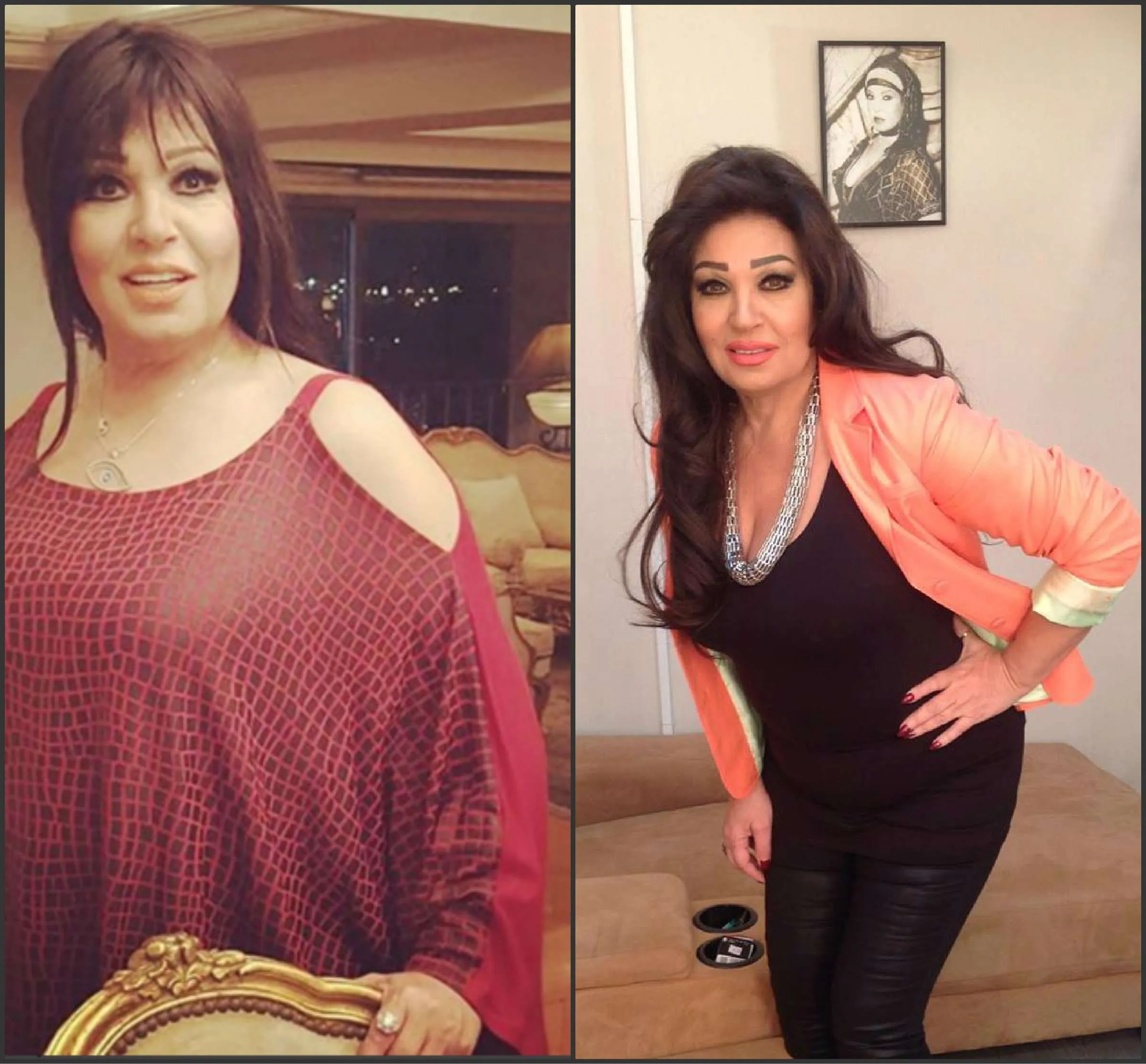 8 celebrities who dramatically lost weight | Cairo Gyms - Fifi Abdou Somaya El Khashab